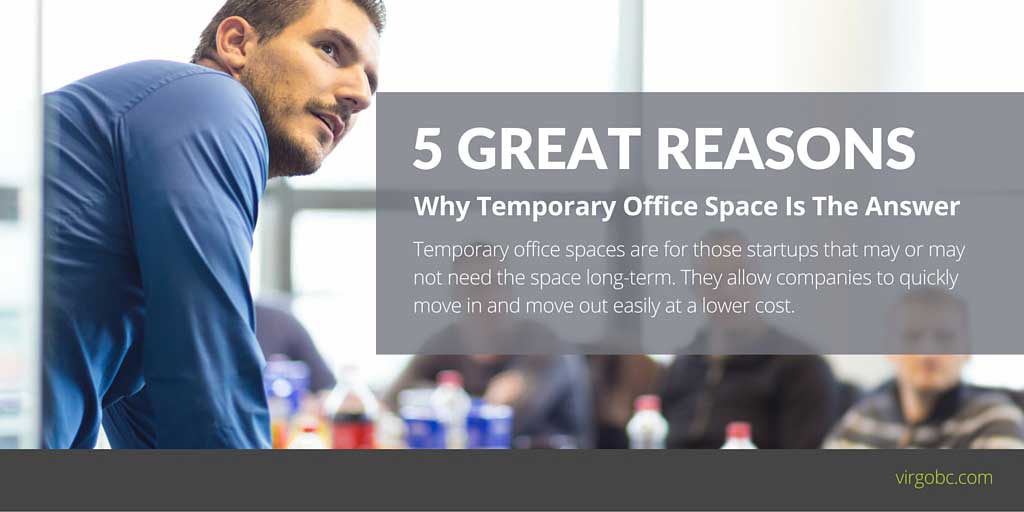 5 Great Reasons Why Temporary Office Space Is The Answer